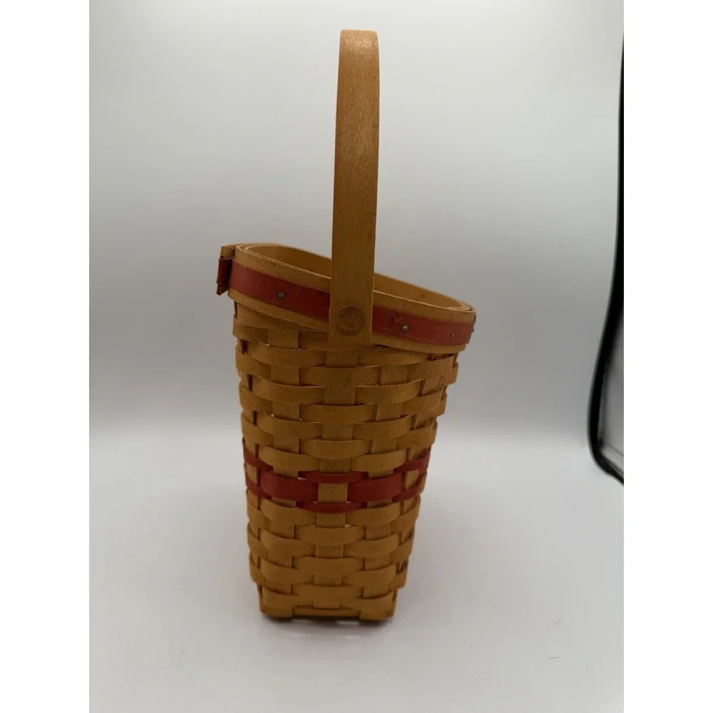🎄 Longaberger 1998 Glad Tidings Basket 🧺✨‎